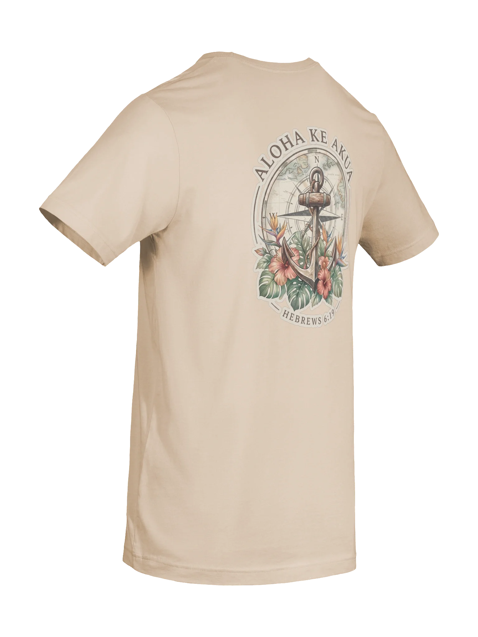 His House Ola Pono Unisex "Anchored Soul" T-Shirt by His House