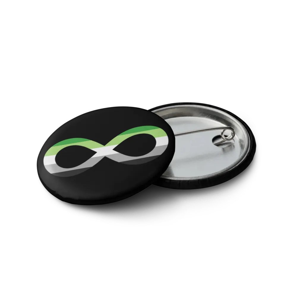 Aromantic Autistic Infinity Pin Set product image (3)