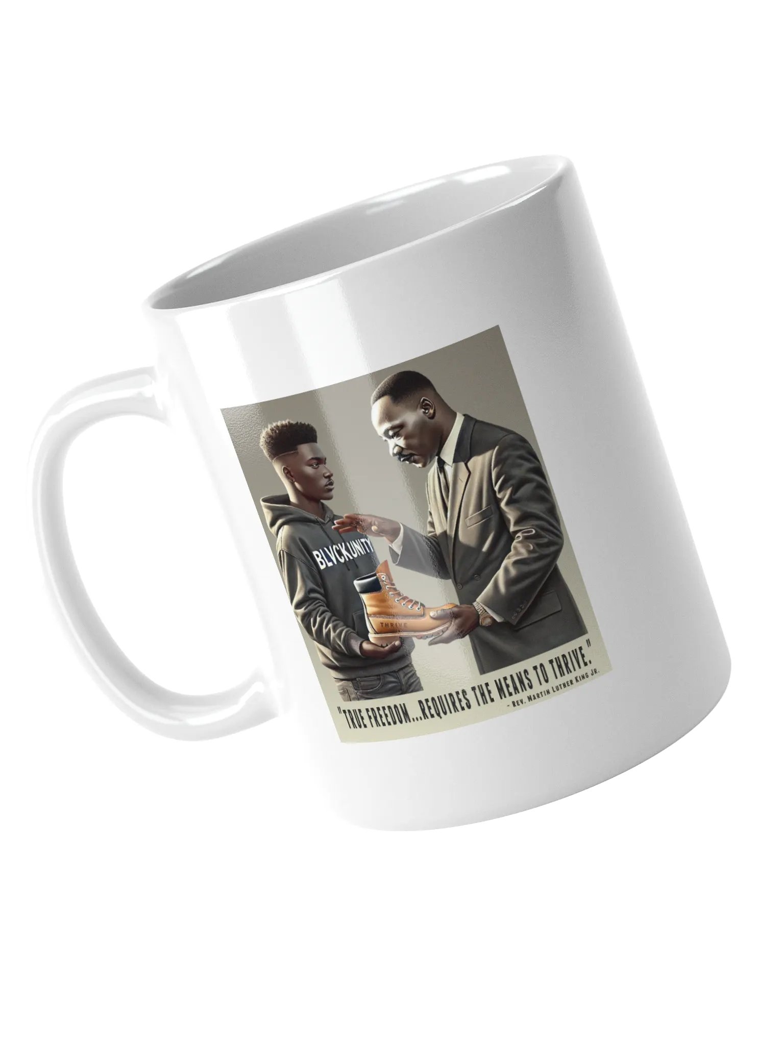 BLVCKUNITY. "True Freedom" Coffee Mug – Sip, Reflect, Thrive product image (7)