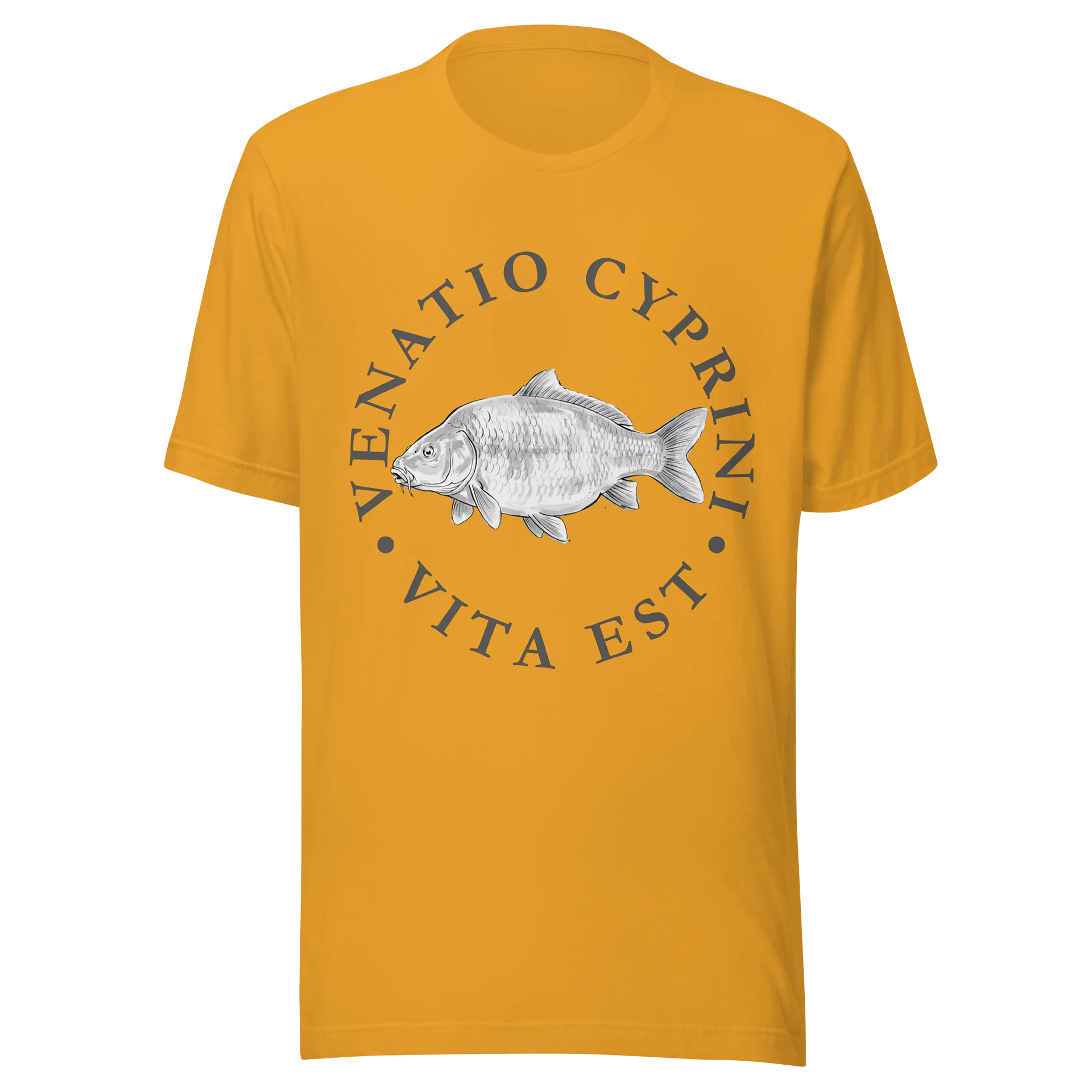 The hunt for carp is life ("Venatio cyprini vita est.") T-Shirt product image (31)