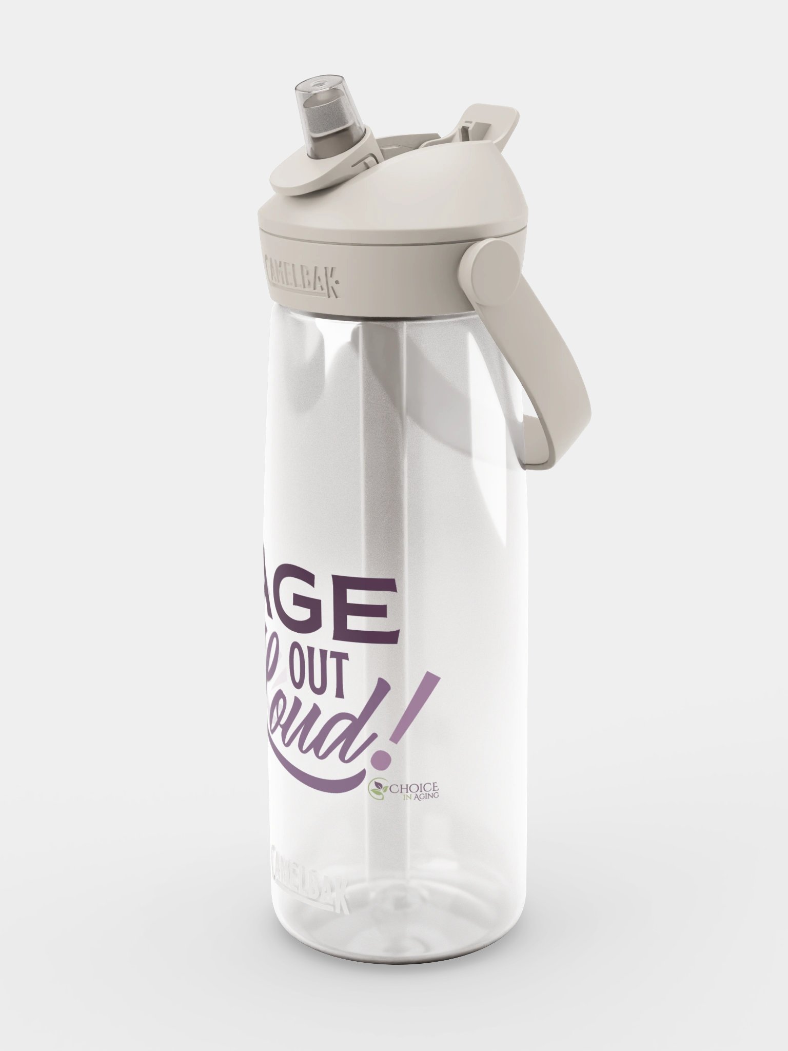 CamelBak Thrive® Flip Straw Water Bottle - "Age Out Loud" Color Variant product image (4)