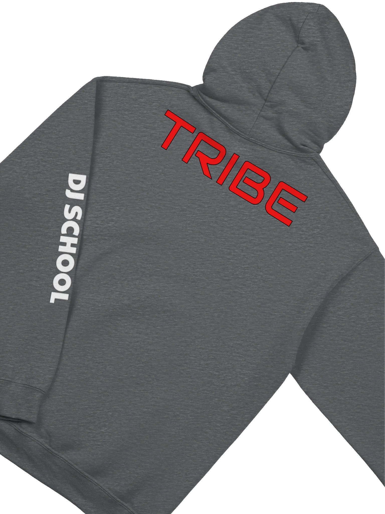 Front | Back | Arm Print CRT Paint Splatter Headphones Gildan® Classic Hoodie product image (4)
