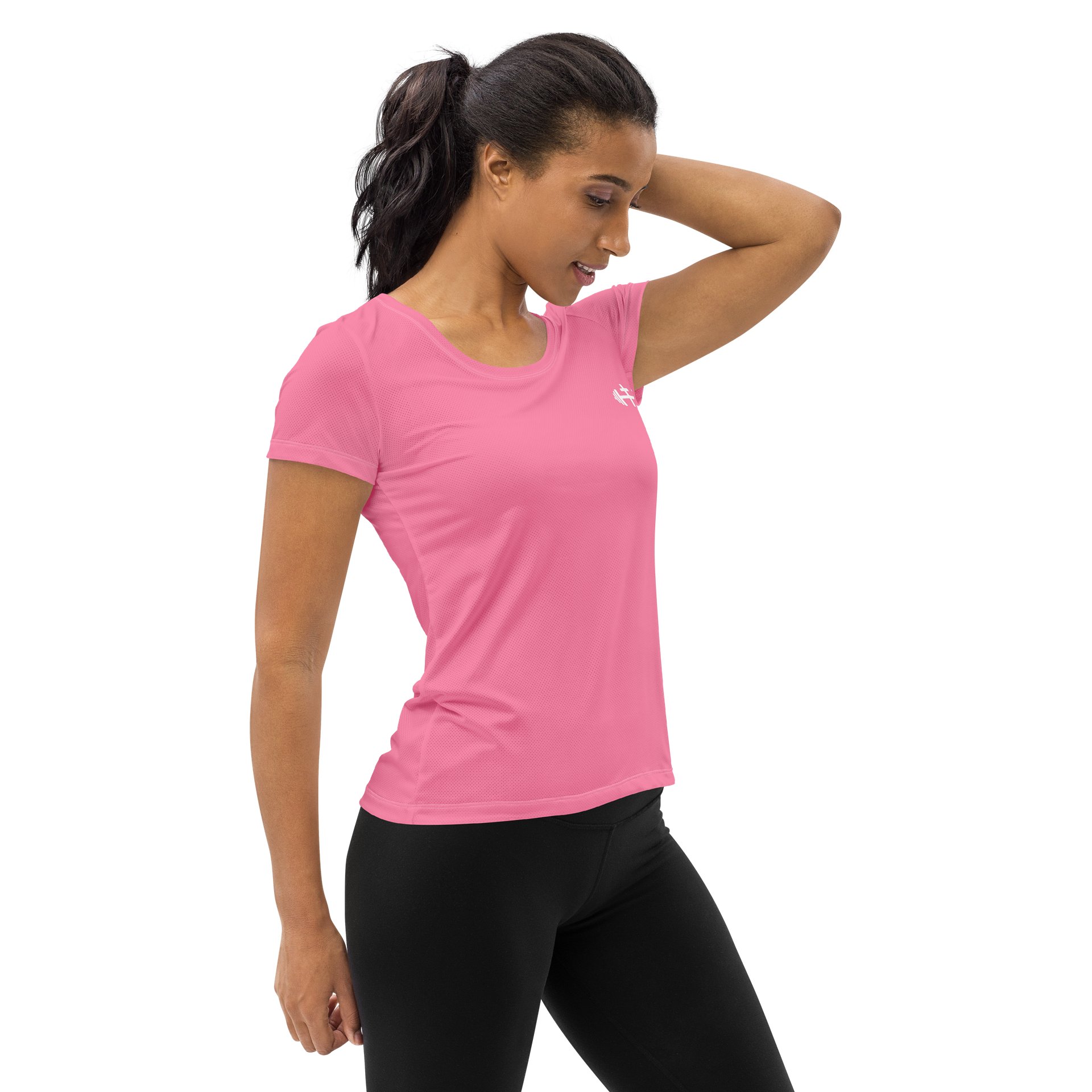 His House Womens Performance T-Shirt - Pink product image (4)