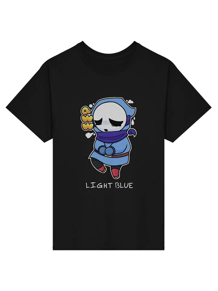 "aww" - LightBlue SG Shirt BLACKOUT product image (1)