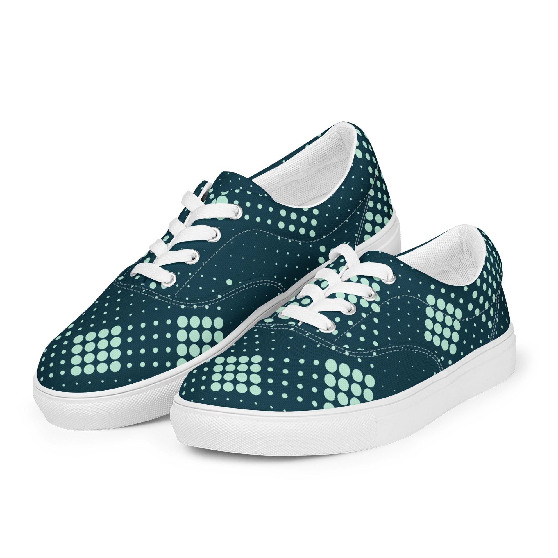 Luminous Geometric Men's Canvas Shoes product image (3)