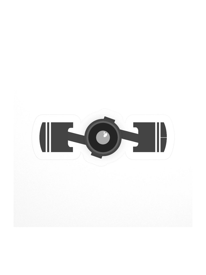 Flat4K Logo Sticker product image (1)