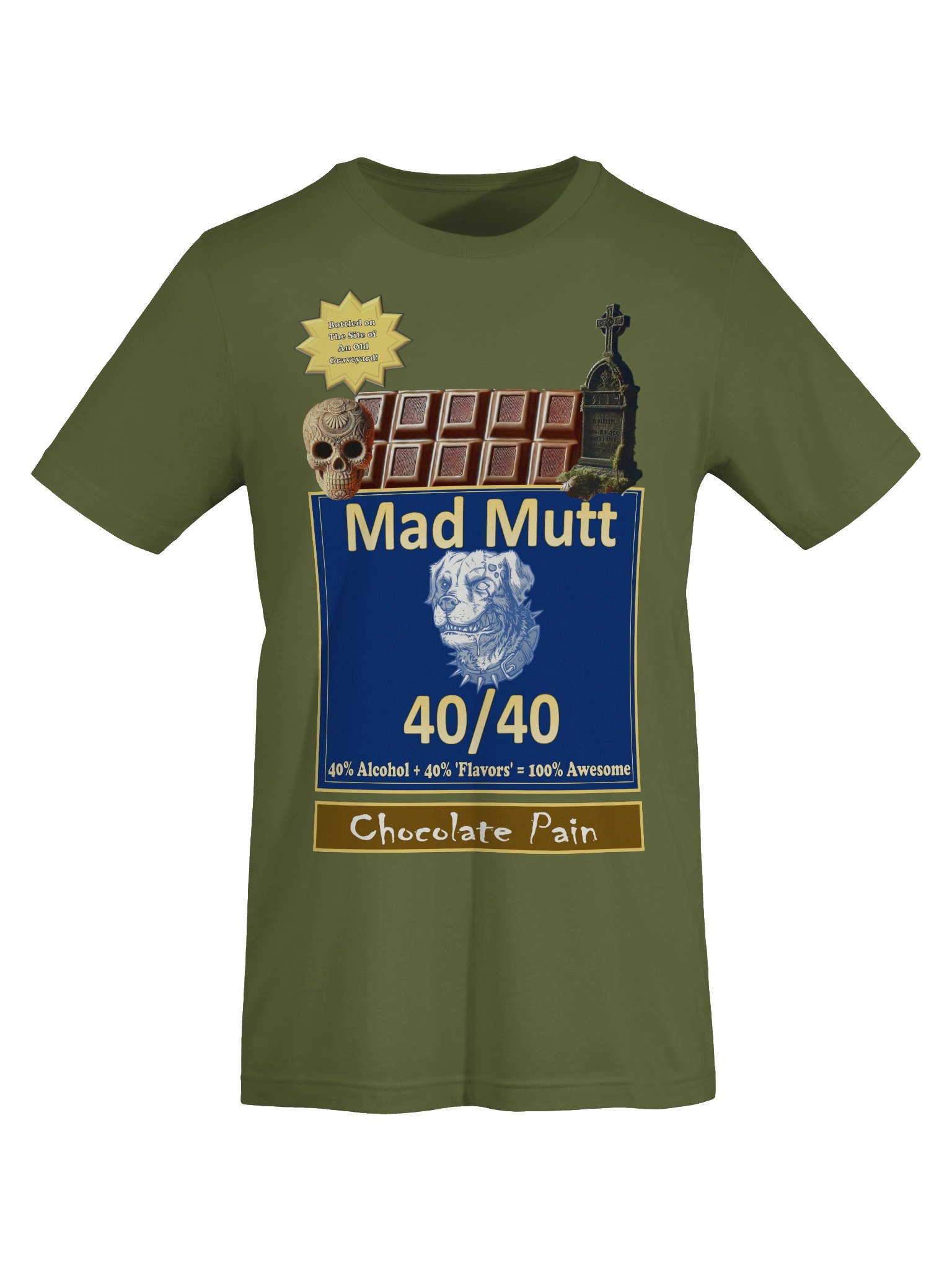 Mad Mutt Tee - Chocolate Pain product image (4)