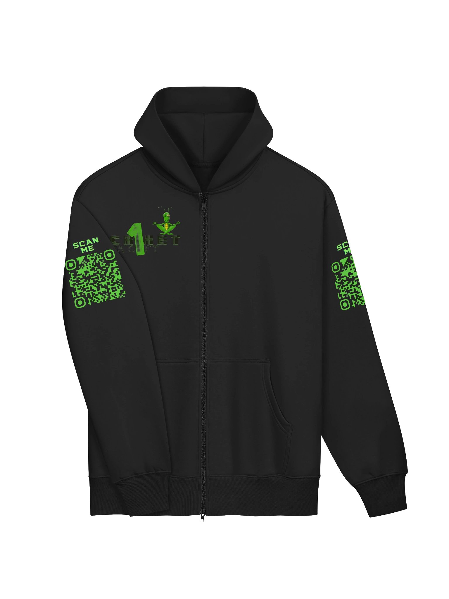 IPPA Recordz | Zip-Up Hoodie | QR Edition product image (3)