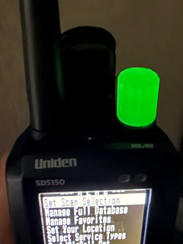 SDS150 "CHUB" Glow Knob (Compatible with Uniden® SDS150) product image (1)
