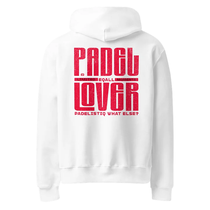 PADELISTIQ Lover Bella Butterfly Champ Hoodie R3CVR.i by EQALL® Essentials_Red product image (1)