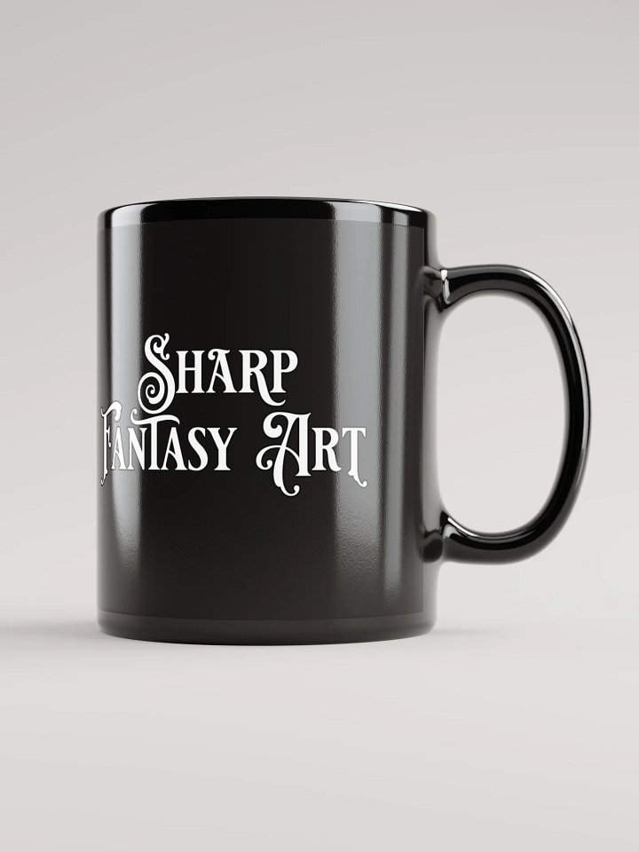 Jetpack Tortoise - SFA Black Glossy Mug product image (2)