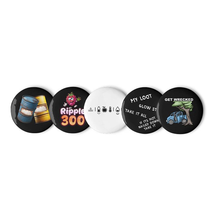 Ripple Pin Badges product image (1)
