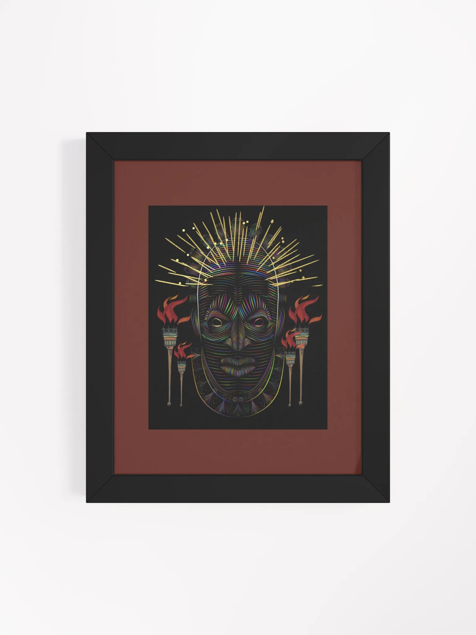 Tribal Radiance Framed Poster product image (11)