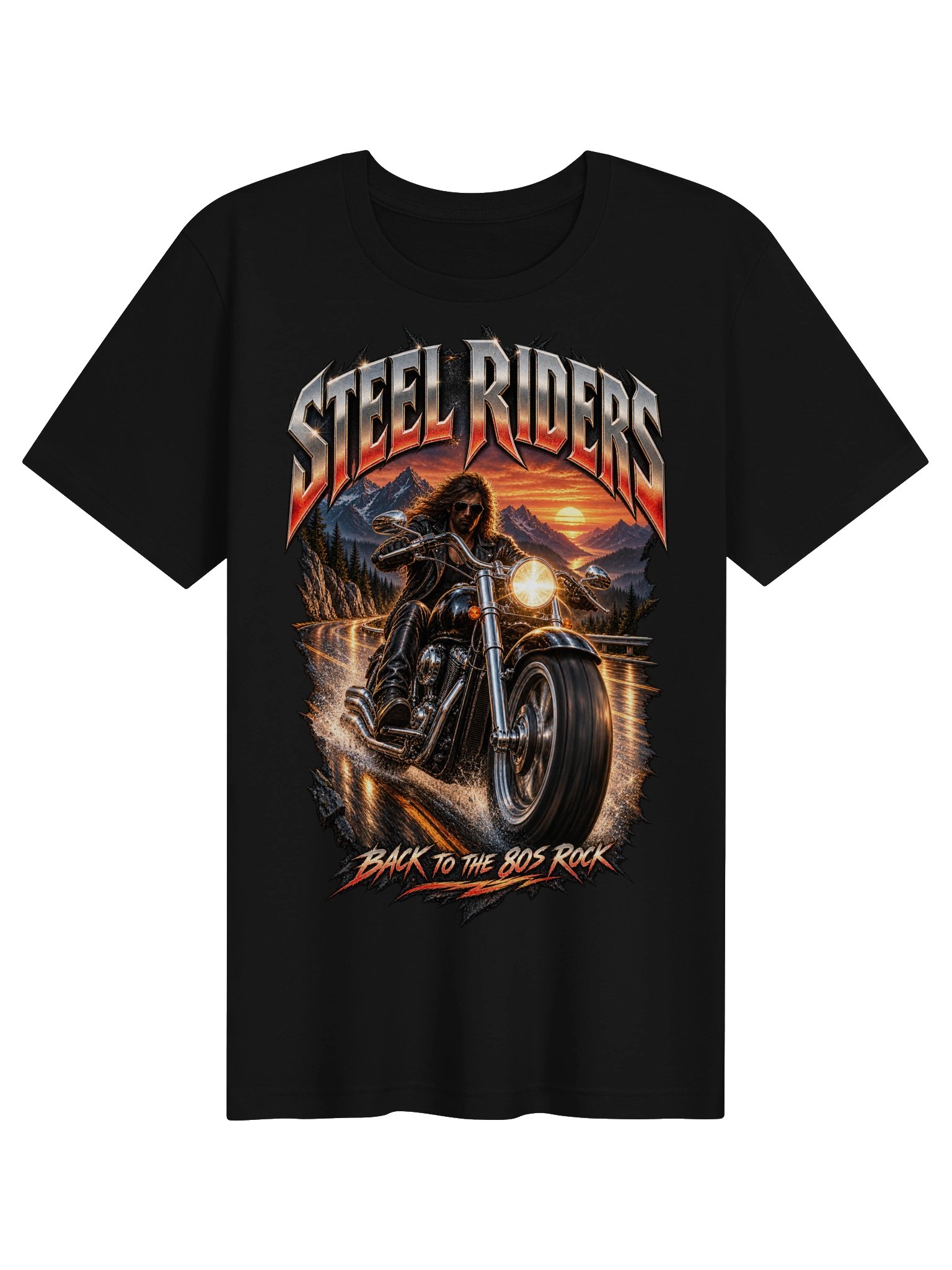 Steel Riders — Sunset Highway Tee product image (1)
