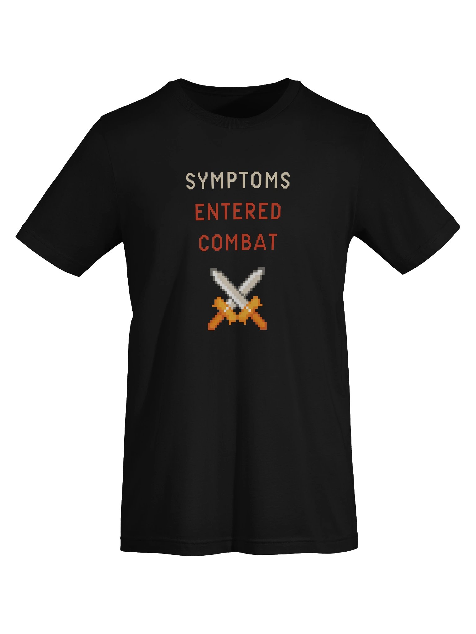 Symptoms Entered Combat Shirt | Chronic Illness & Disabled Gamer Humor Tee product image (5)