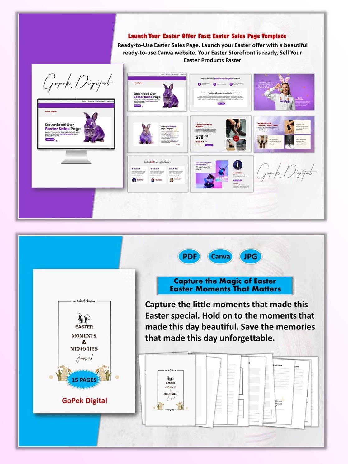 Easter Digital Mega Pack product image (6)