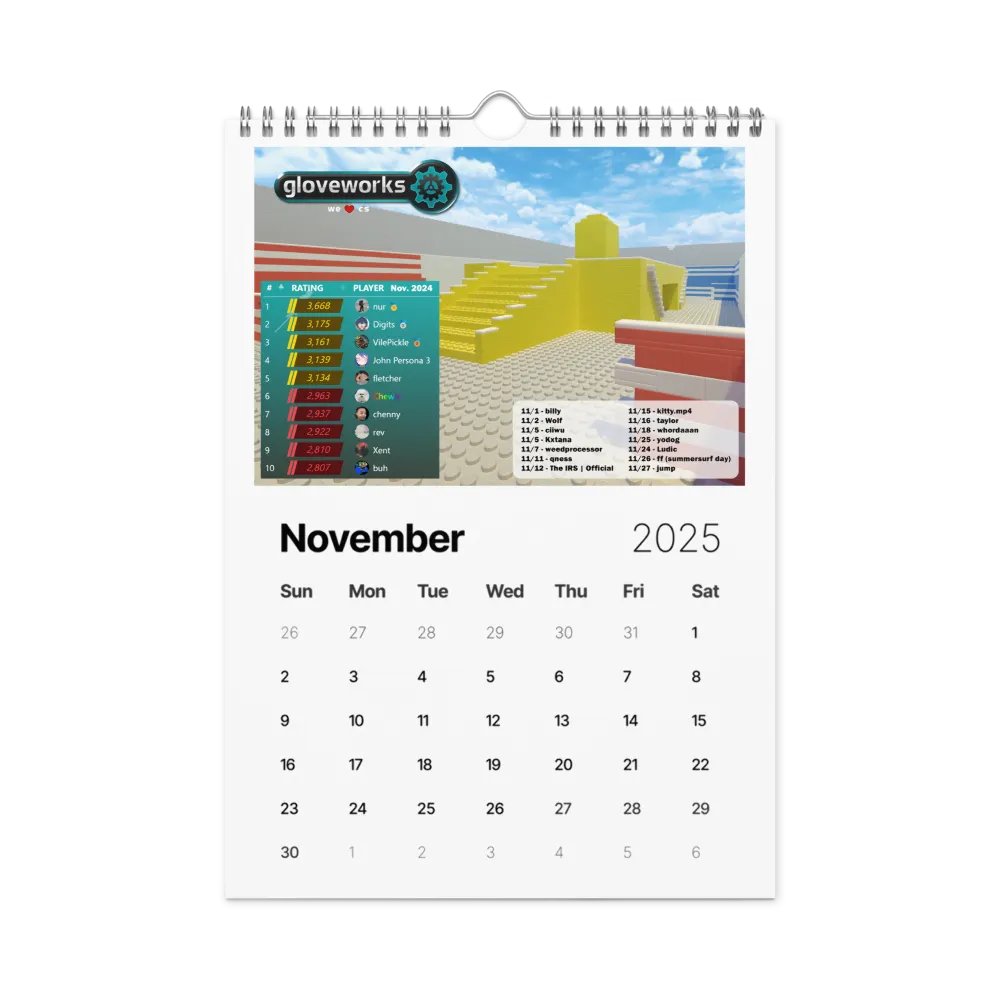 gloveworks calendar 2025 product image (11)