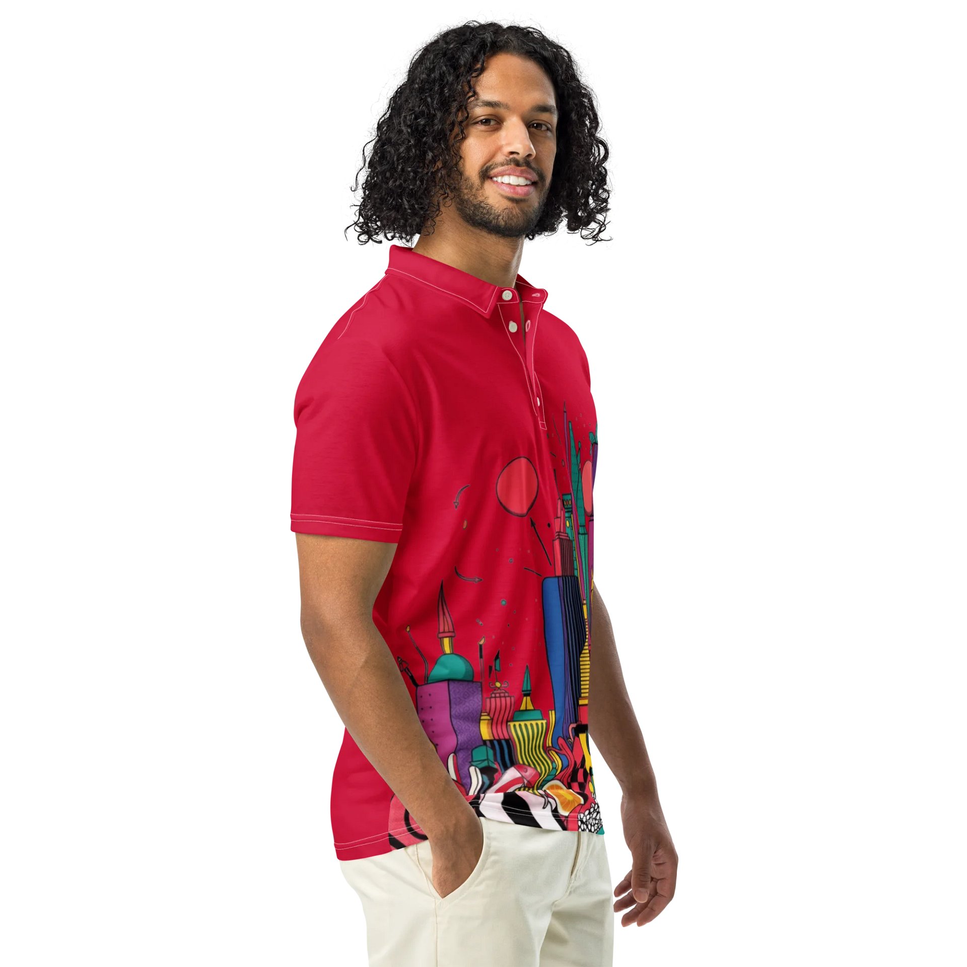 Urban Kaleidoscope Men's Polo Shirt product image (1)