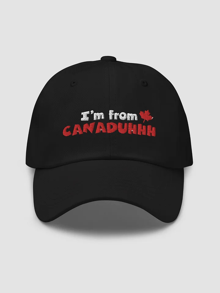 Canaduhhh Black Dad Hat product image (1)