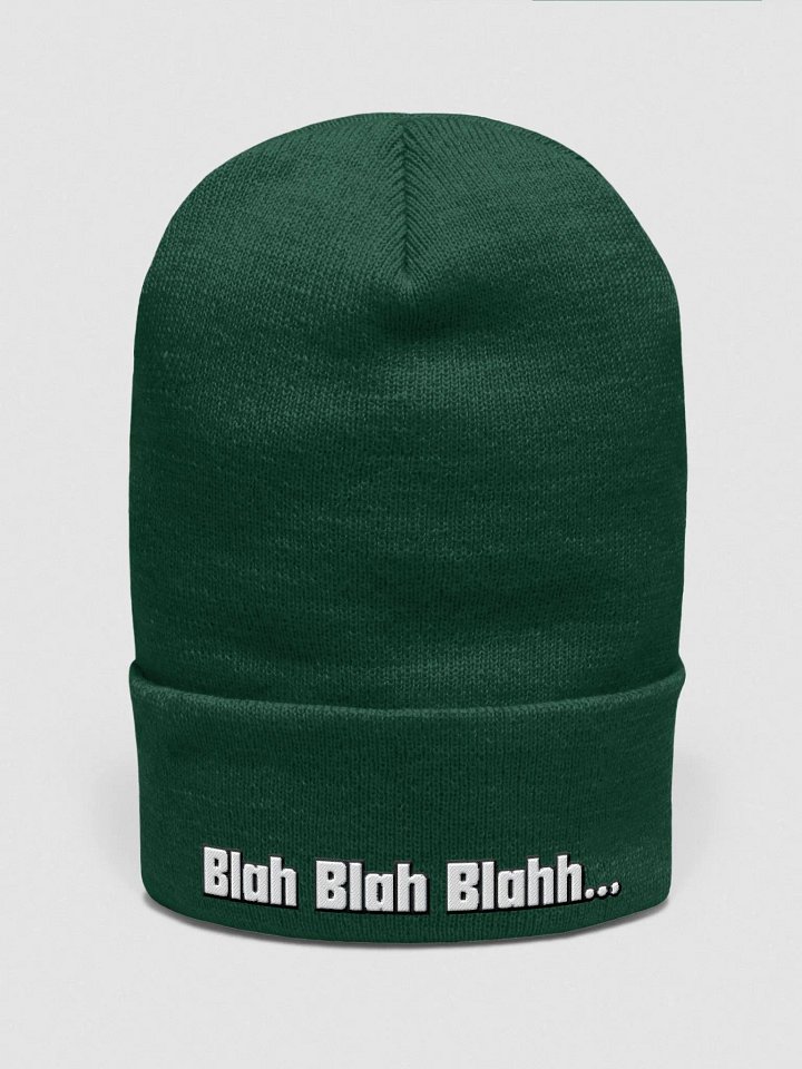 Blah blah blah beanie product image (37)