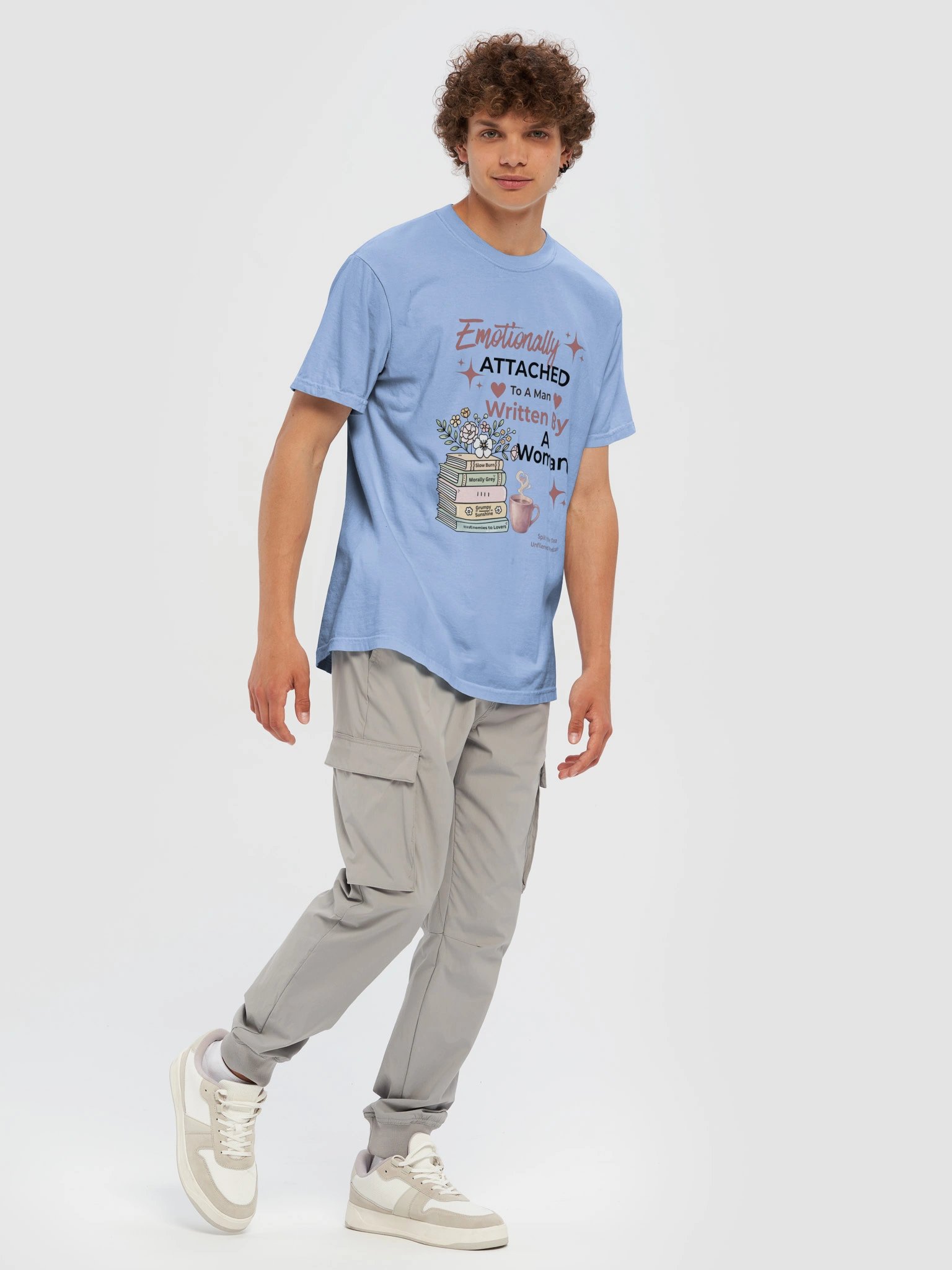Emotionally Attached Bookish Tee product image (49)