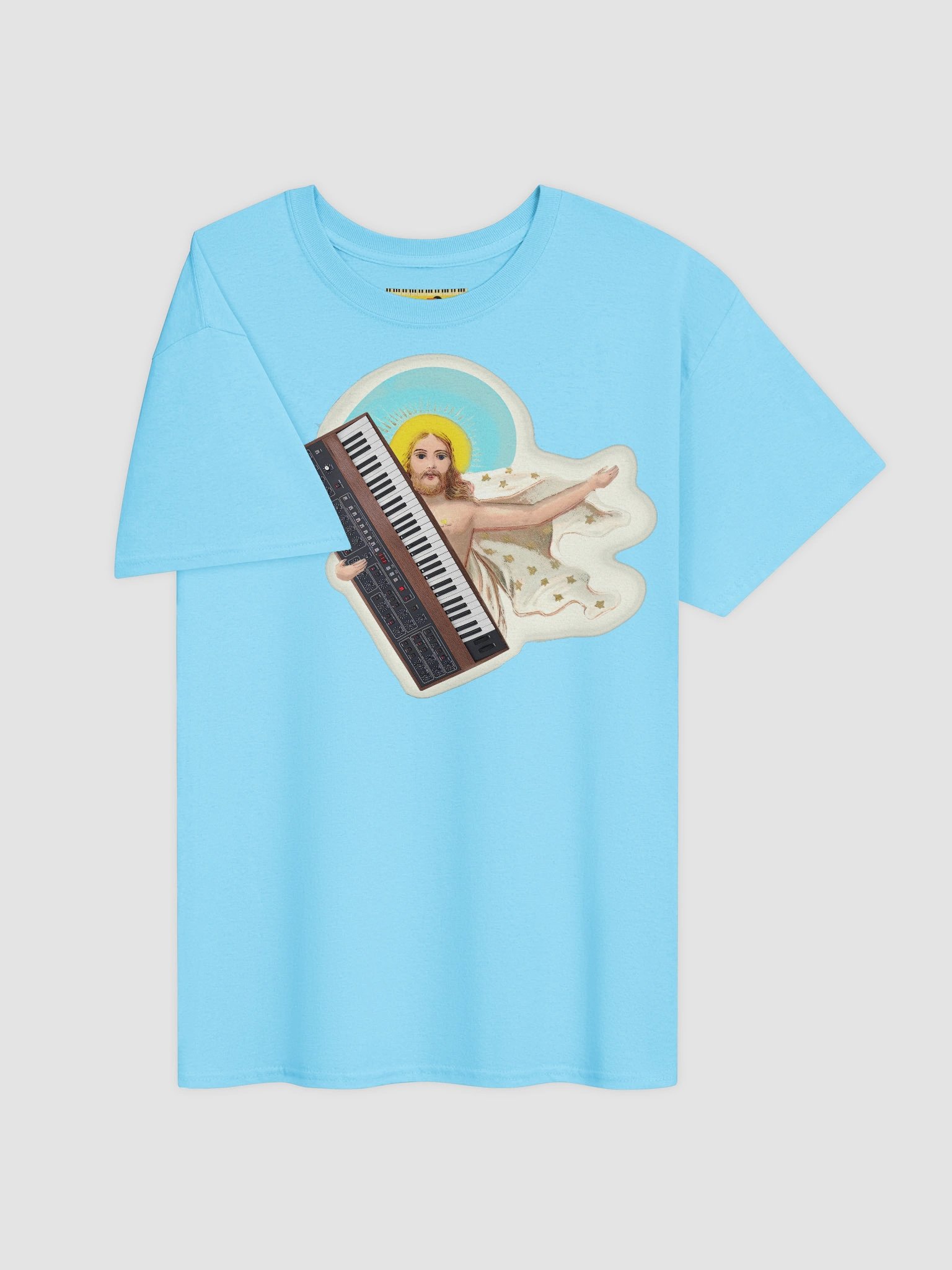 Beware of false PROPHETS! classic synth Tribute by Frank Fonik, Techno EDM Unisex t-shirt product image (2)