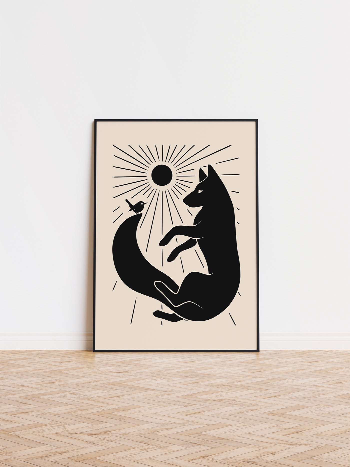 Wolf & Wren Art Print product image (1)