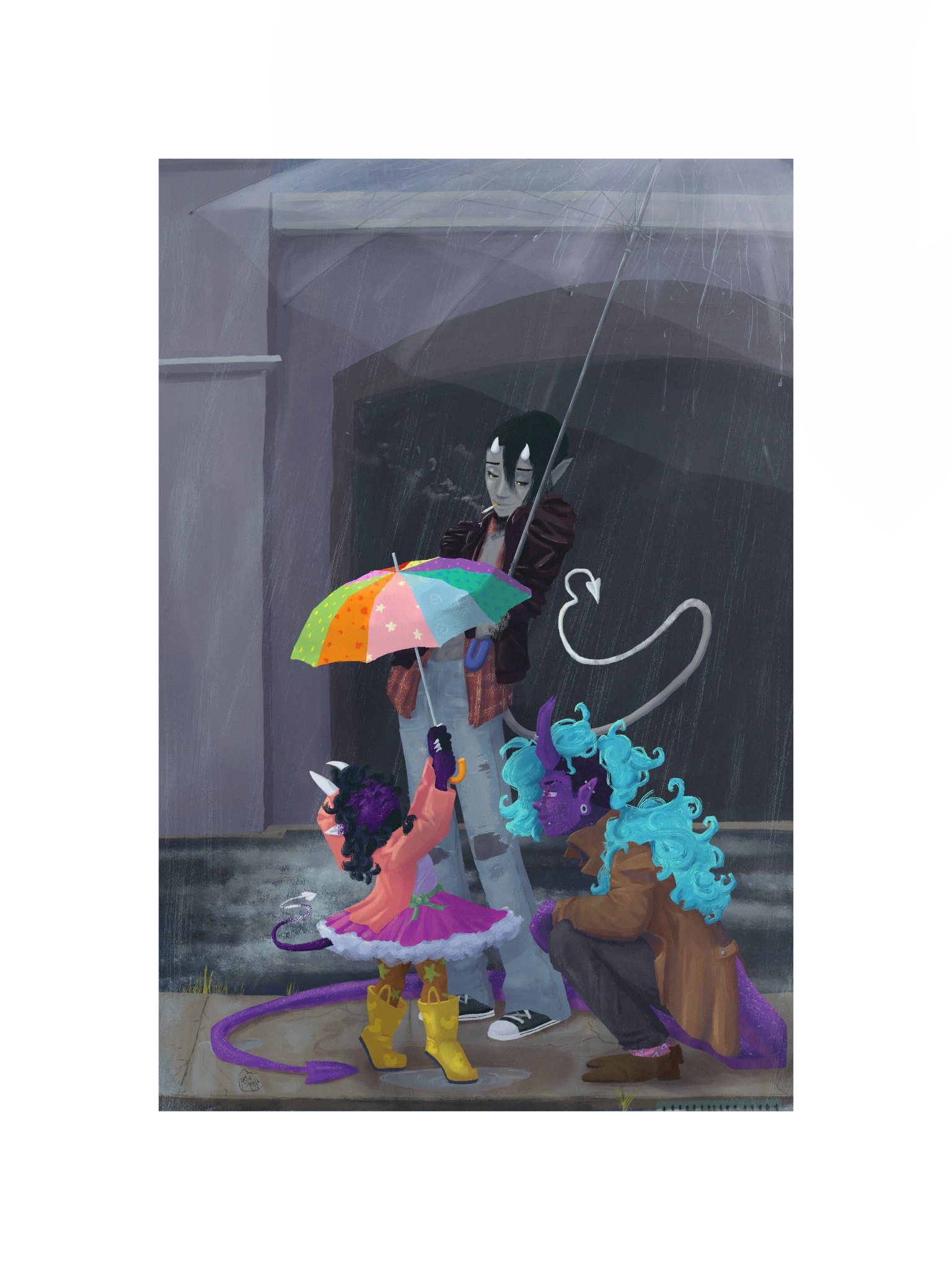 "I'll Keep You Dry" Print product image (12)