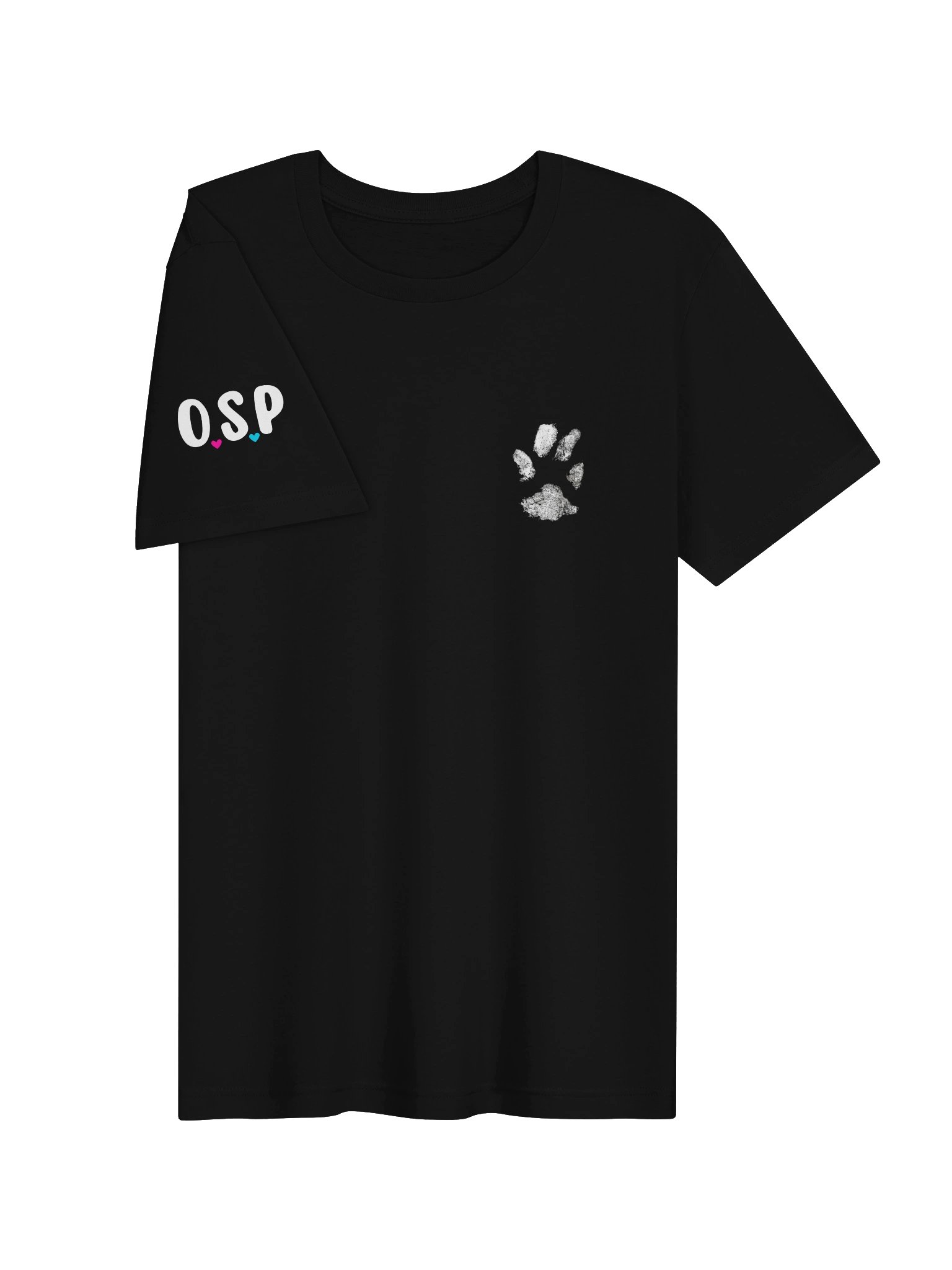 Paw Print (white) Shirt product image (1)