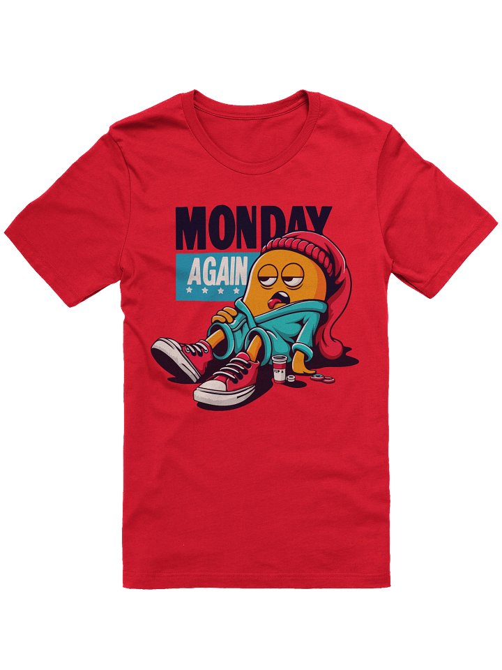 Monday Again – Lazy Mood T-shirt product image (4)