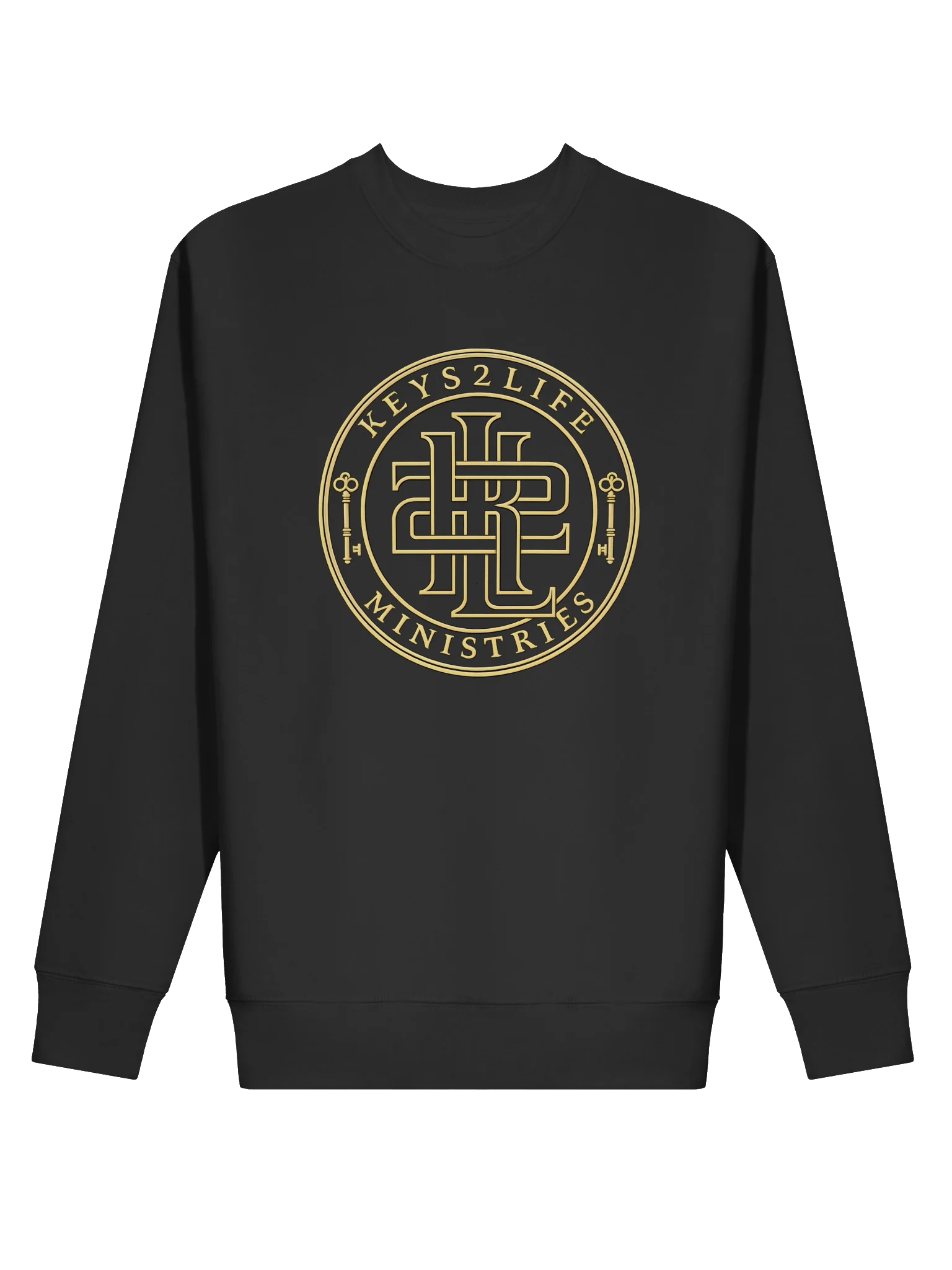 Keys 2 Life Ministries Gold Emblem Sweatshirt product image (13)