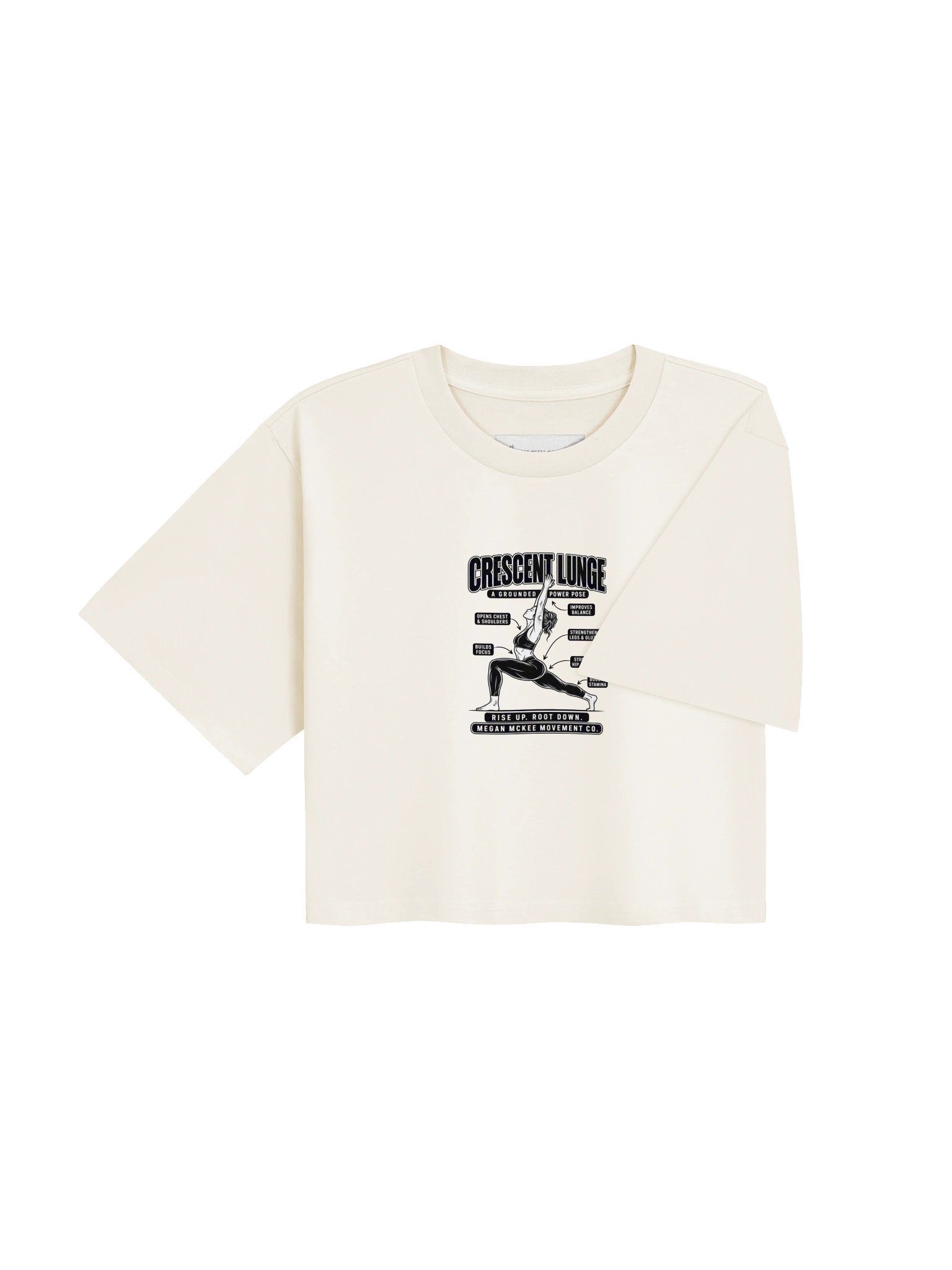 Crescent Lunge Cropped Tee product image (28)