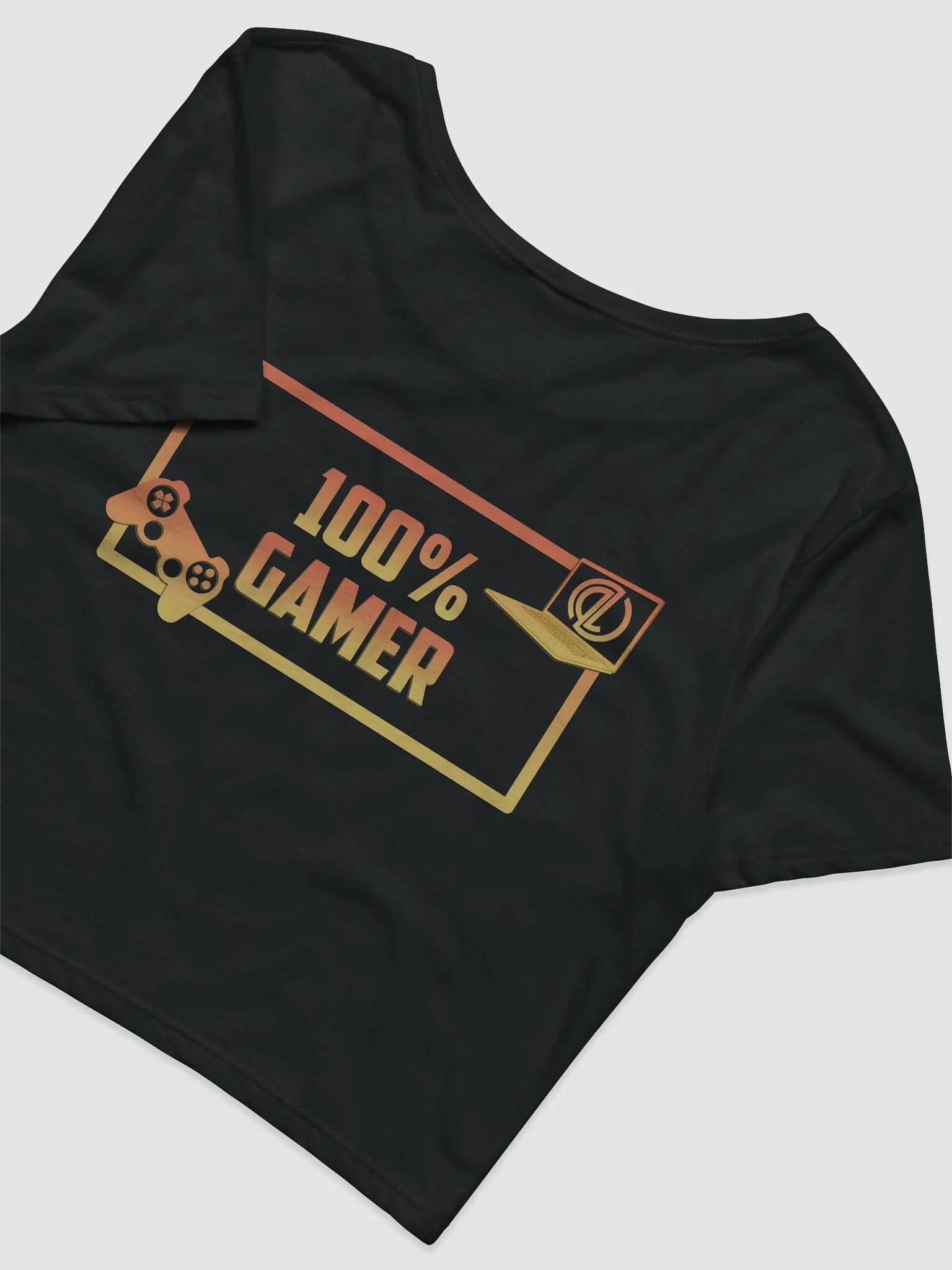 100% GAMER Crop Top product image (7)