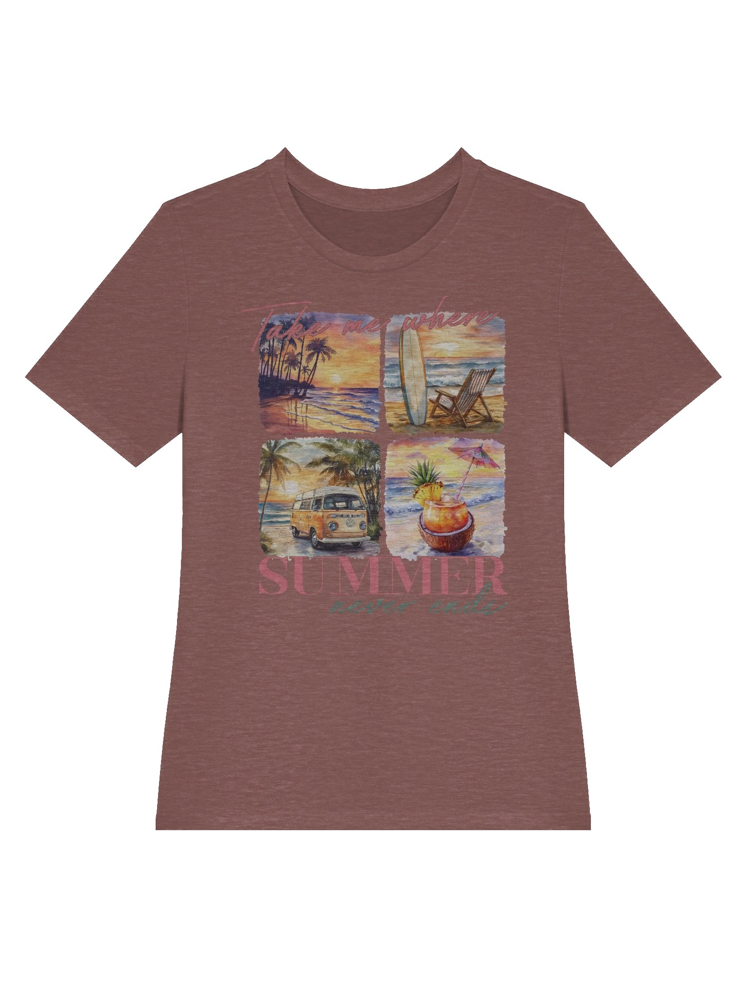 Women's Supersoft Relaxed-fit T-Shirt Summer Graphic product image (4)