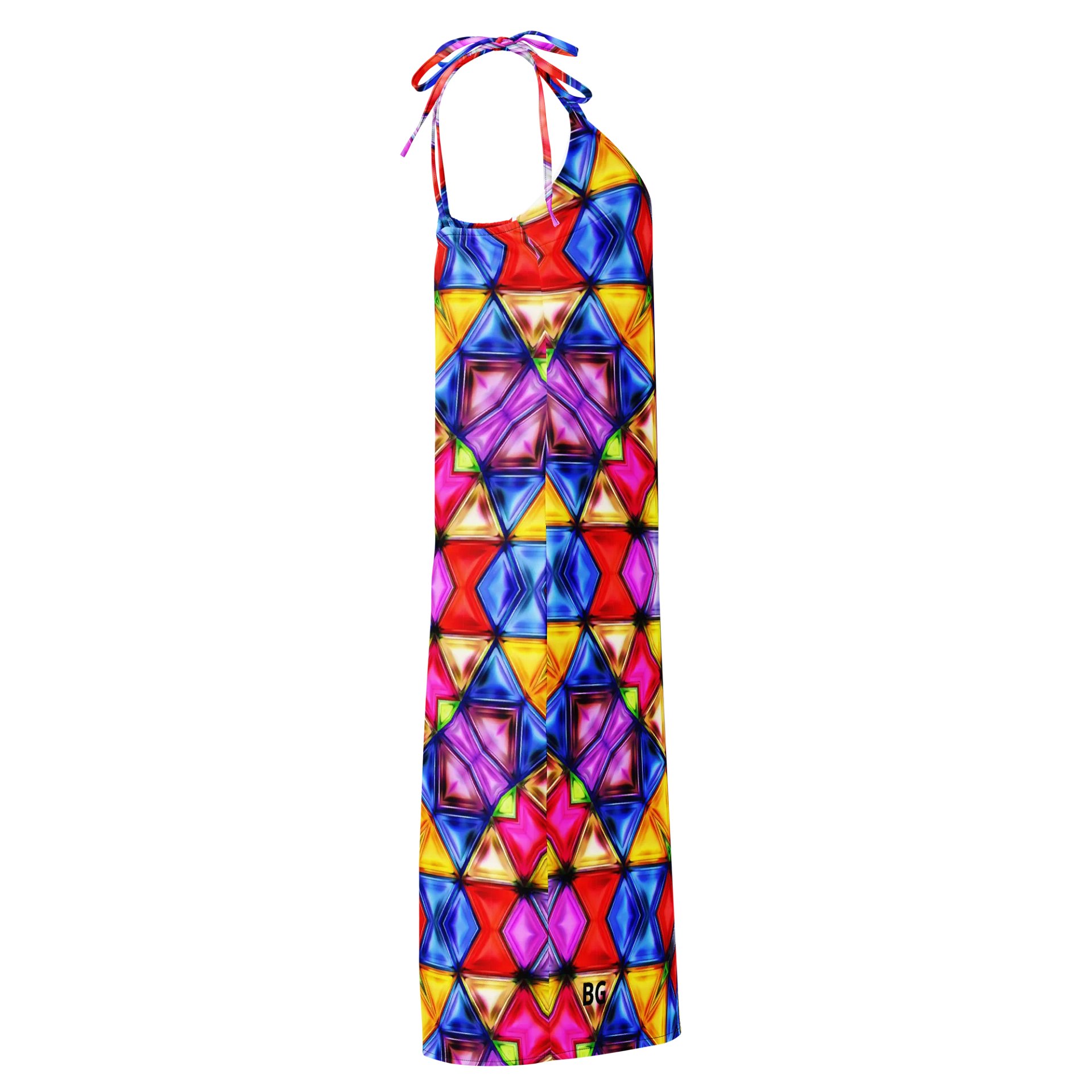 Barry Grady 'Vibrant' Chiffon Slip Dress product image (4)