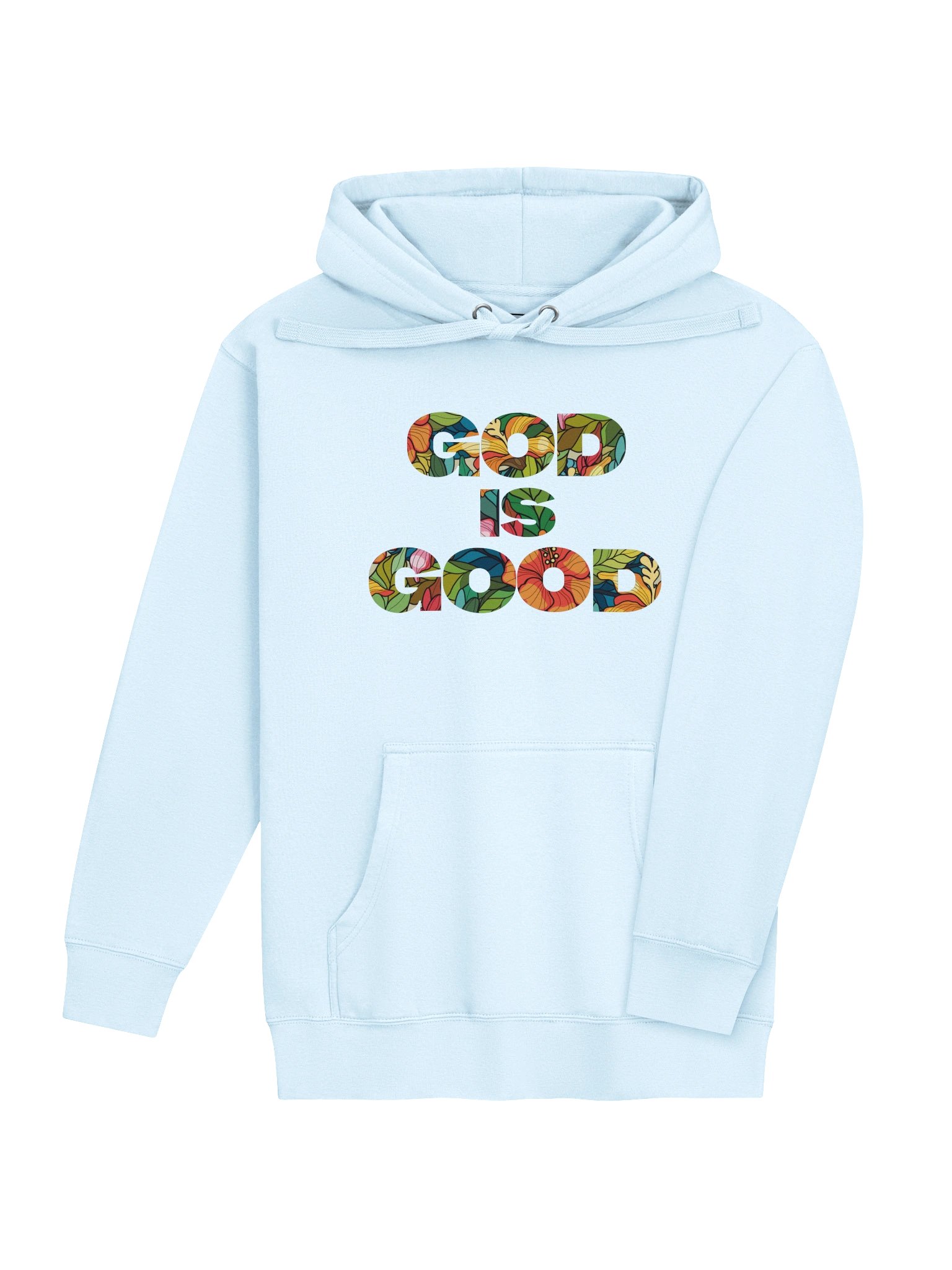 God is Good Floral Hoodie product image (6)