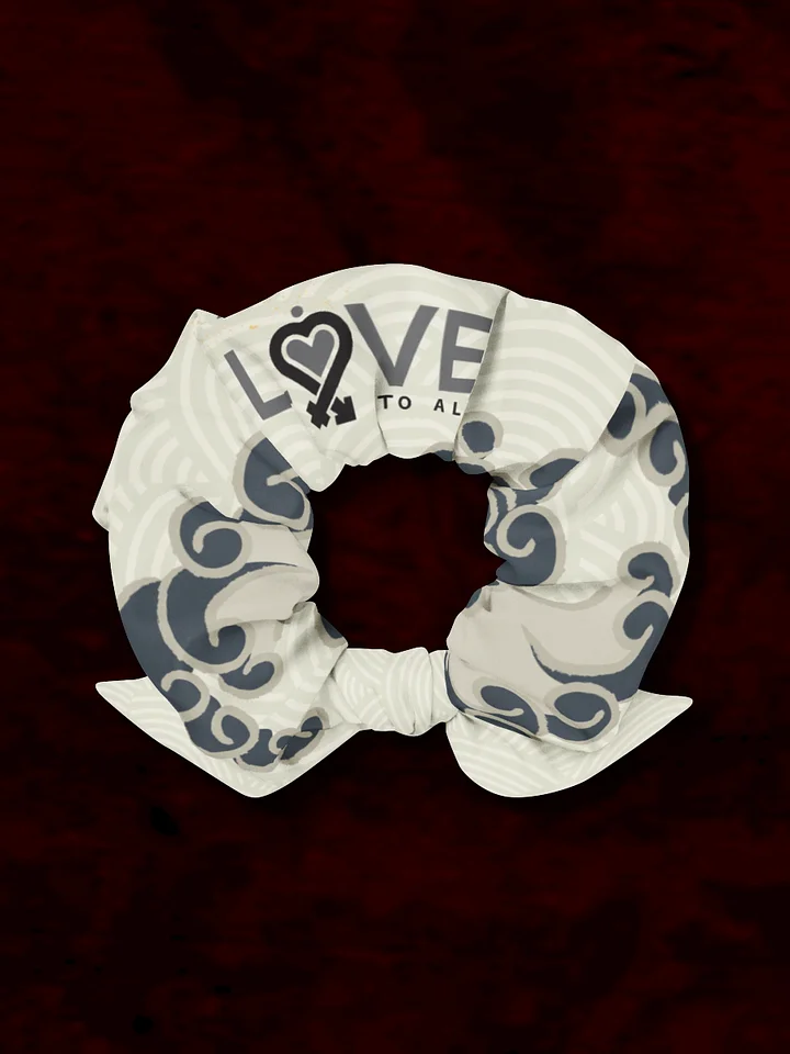L2A Beige Wave Scrunchie product image (1)