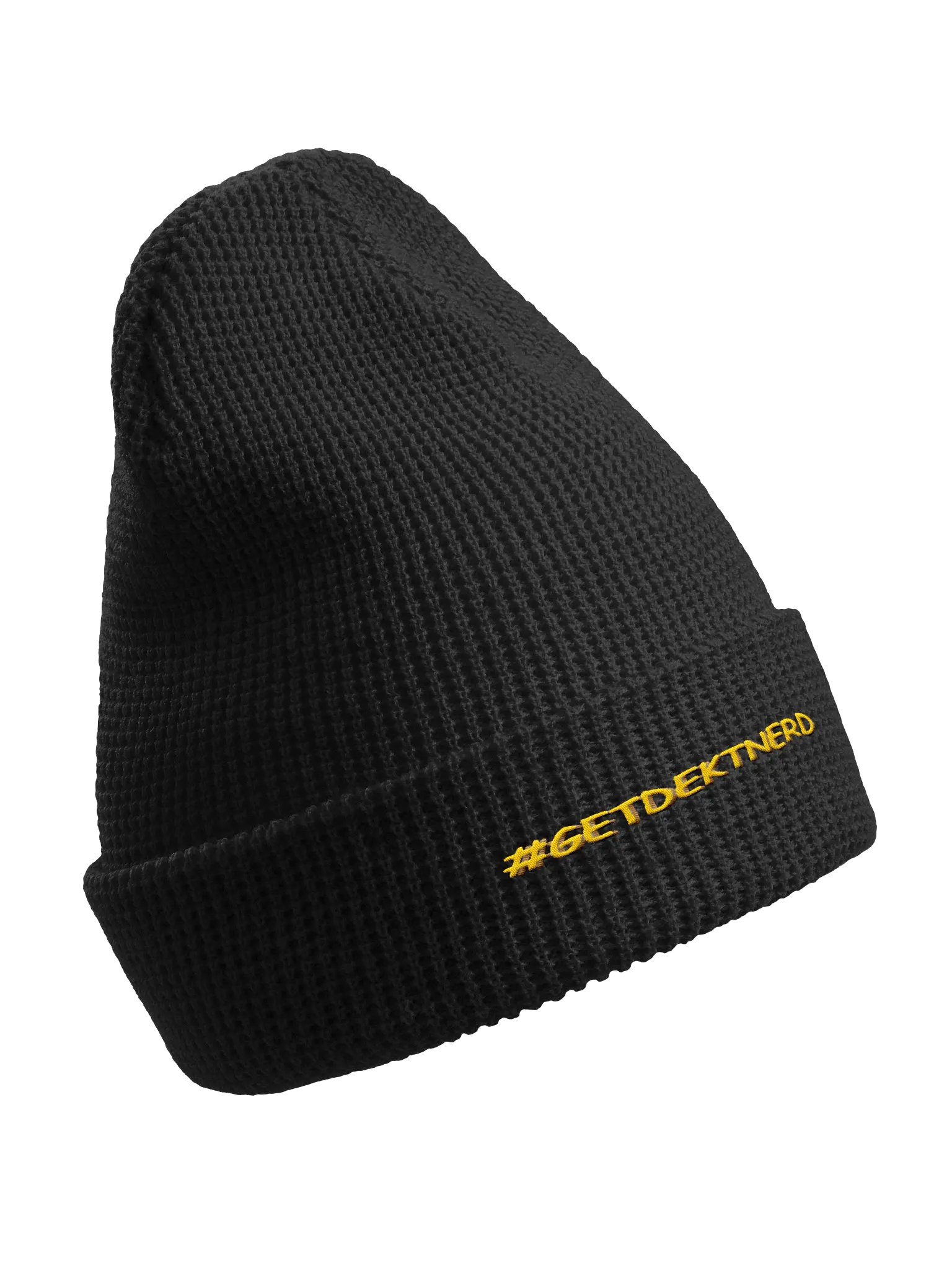 #GETDEKTNERD Waffle Beanie product image (3)