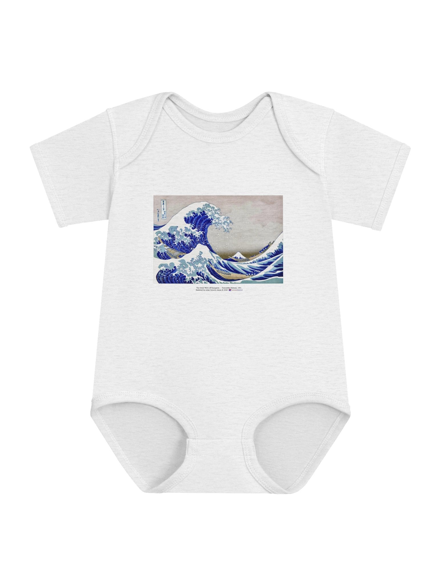 The Great Wave off Kanagawa — Onesie product image (1)