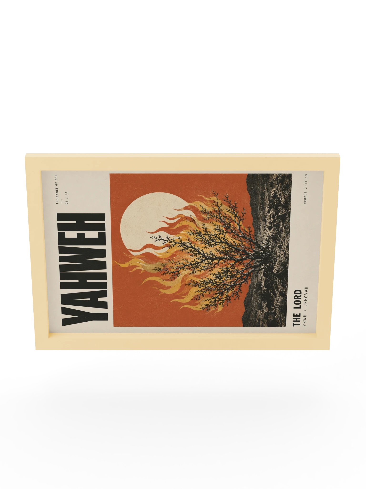 Yahweh | Names of God Framed Print product image (19)