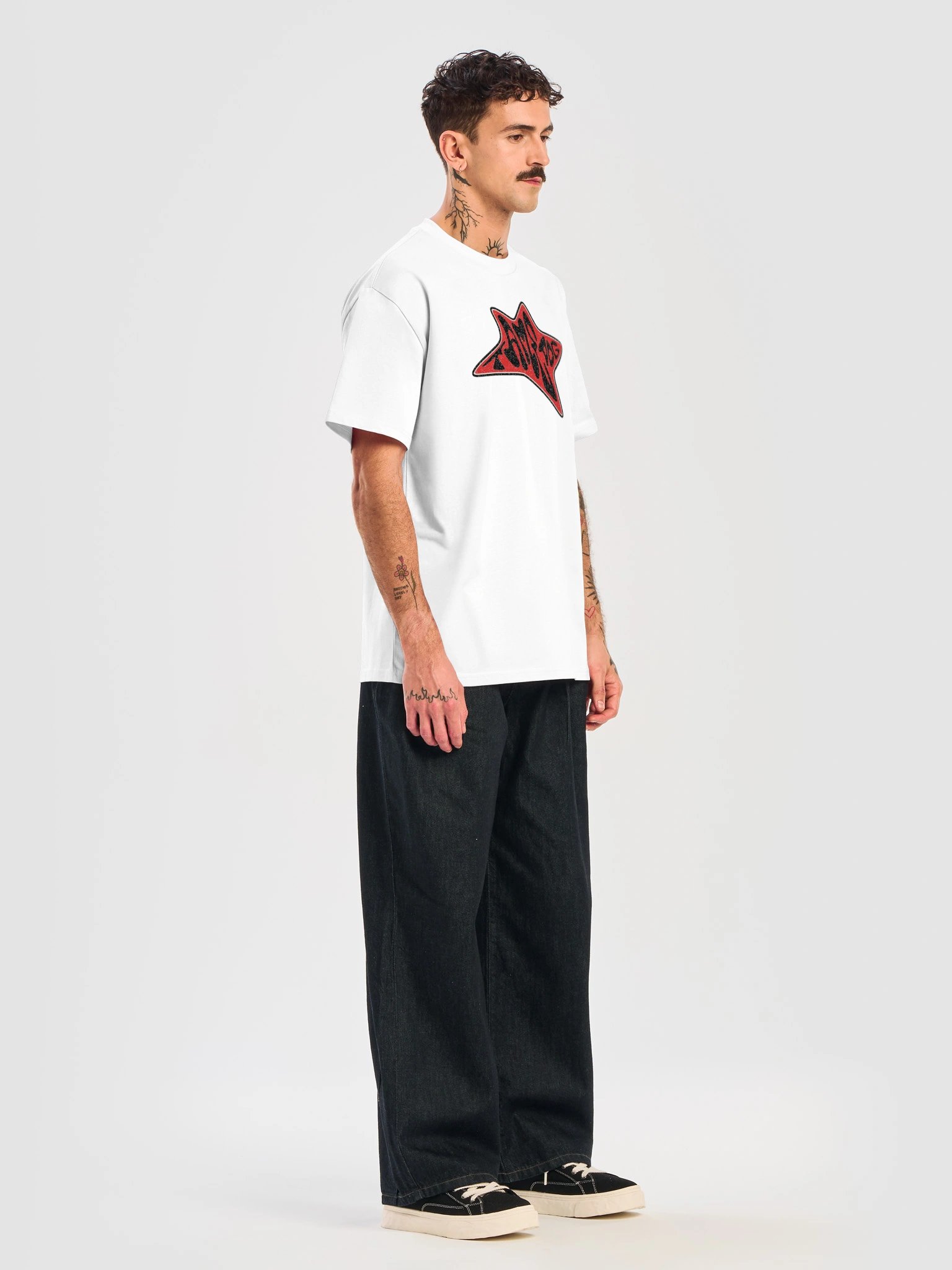 Faded Heavyweight White T product image (7)