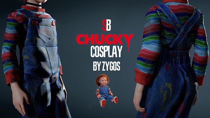 Resident Evil 2 Remake: SB Chucky Cosplay Mod product image (1)