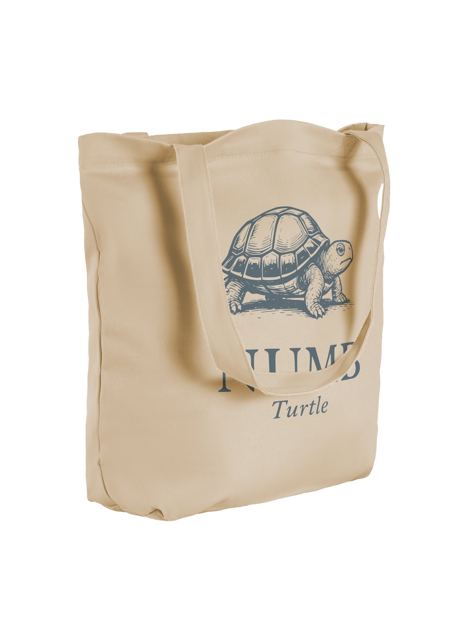 Numb Turtle Organic Cotton Tote Bag product image (4)