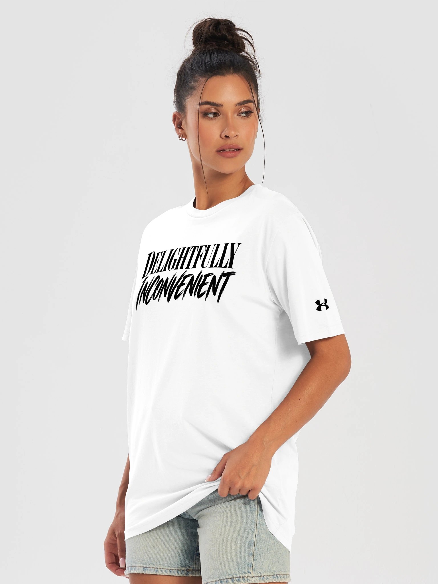 Delightfully Inconvenient athletic tee product image (4)