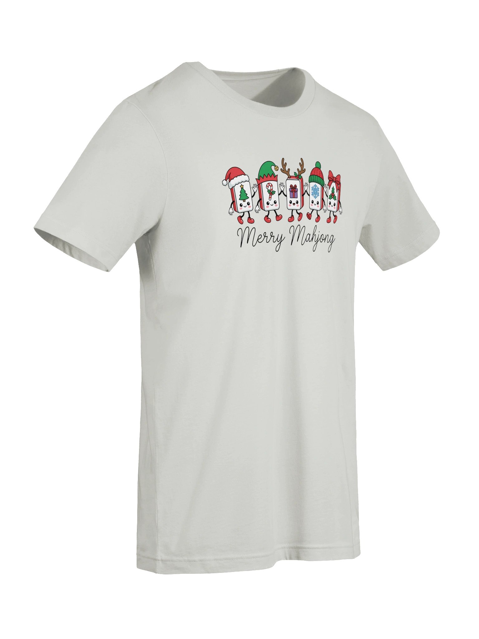 Merry Mahjong Christmas T-Shirt | Holiday Mahjong Tee product image (74)
