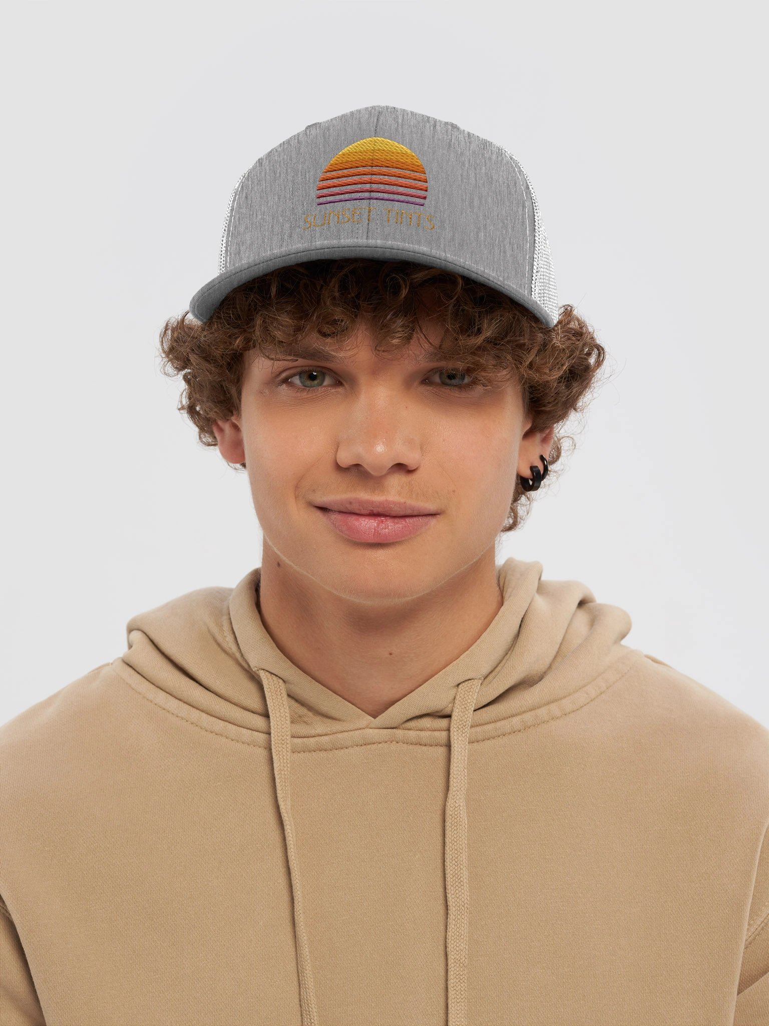 Light Grey Trucker Hat product image (5)