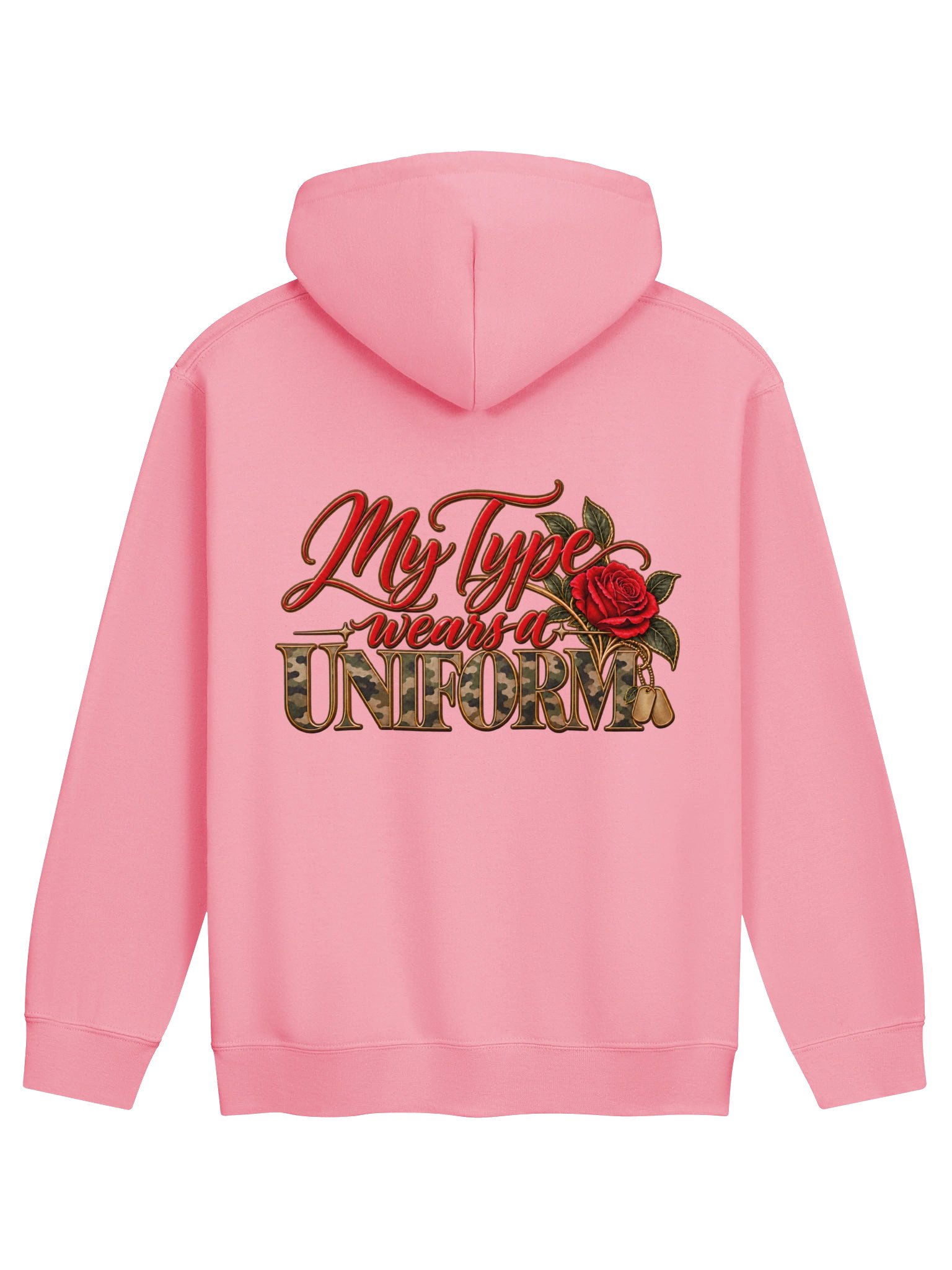 My Type Wears a Uniform | Military Romance Hoodie product image (1)