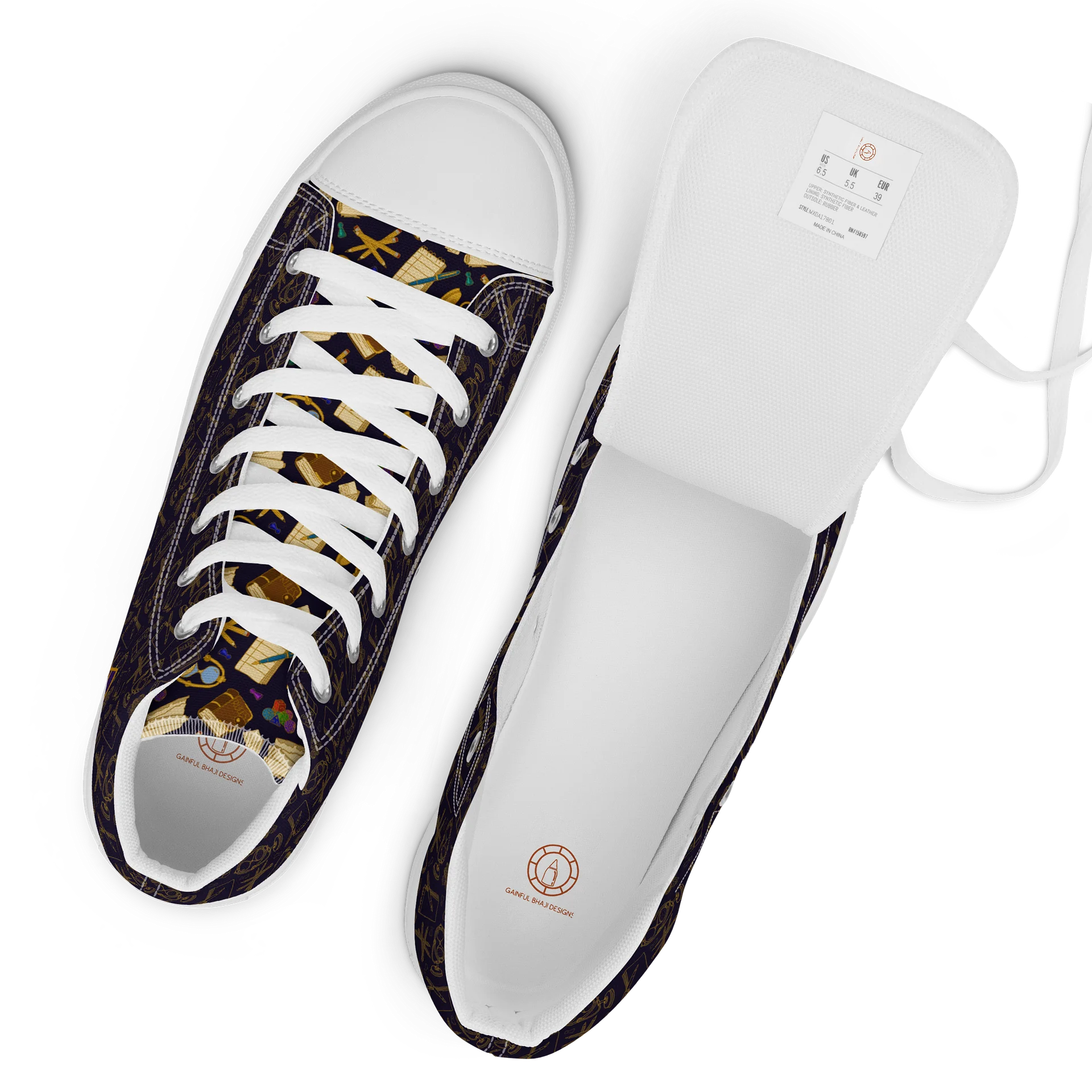 Mens Dungeon Master High Tops product image (11)