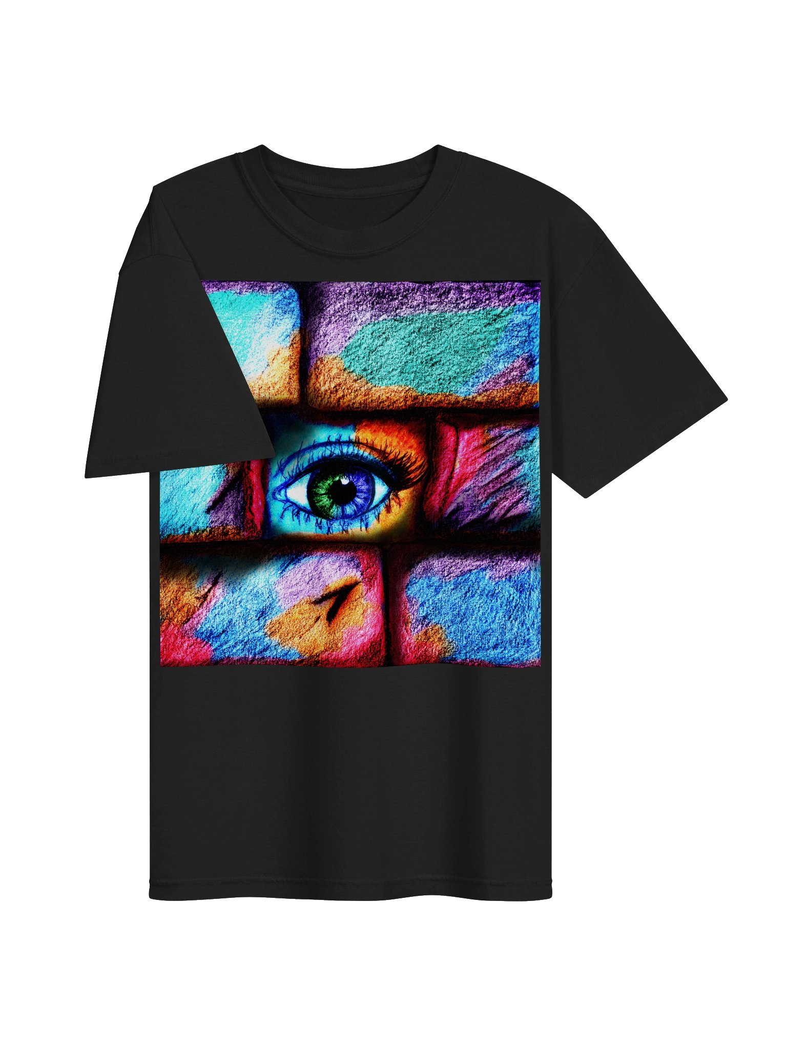 "Eye behind wall" T-Shirt. Men's Comfort Colors Garment-Dyed Heavyweight T-Shirt product image (2)