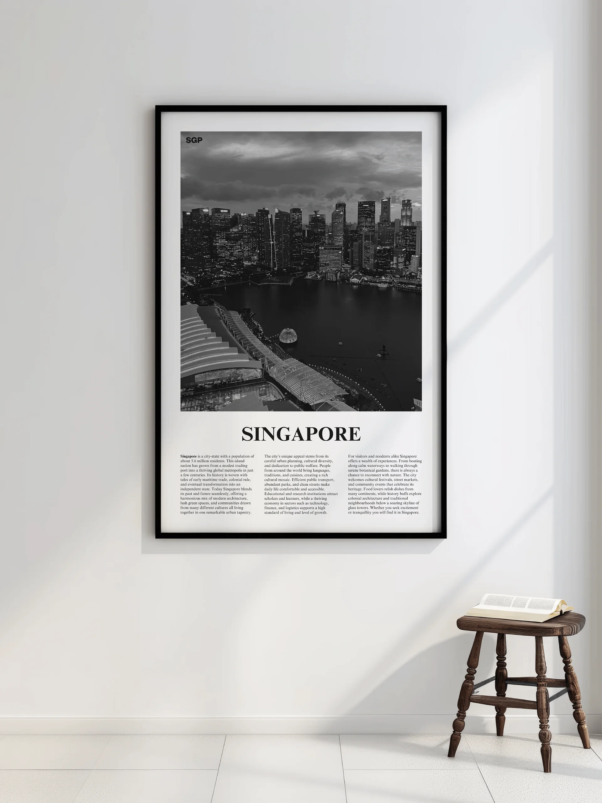 Singapore 02 Newspaper Poster product image (2)